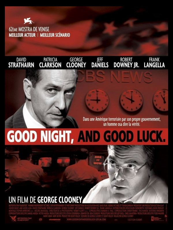 Affiche du film GOOD NIGHT, AND GOOD LUCK - GOOD NIGHT, AND GOOD LUCK