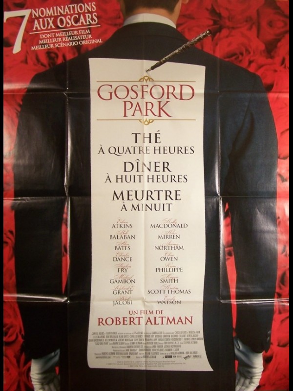 Affiche du film GOSFORD PARK