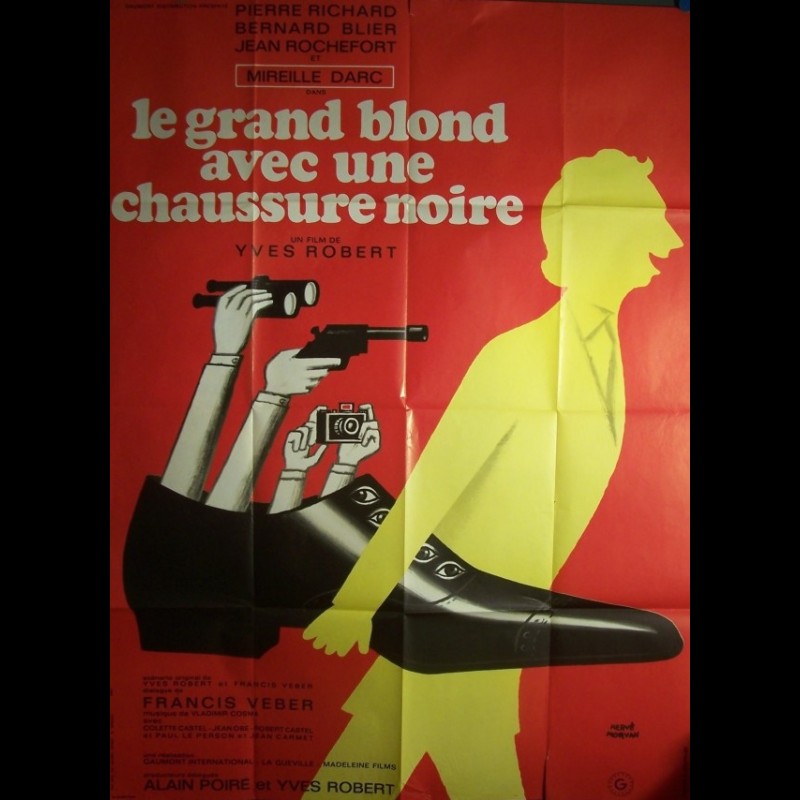 Le Grand Blond Avec Une Chaussure Noire Film Complet Affiche du film GRAND BLOND AVEC UNE CHAUSSURE NOIRE (LE) - CINEMAFFICHE
