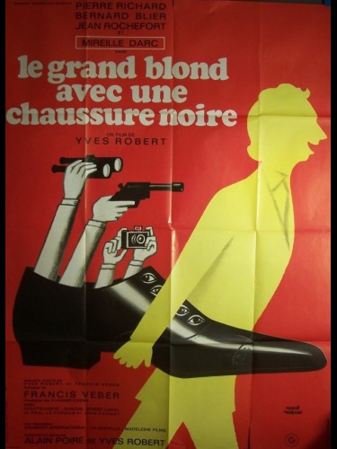 Affiche du film GRAND BLOND AVEC UNE CHAUSSURE NOIRE (LE)