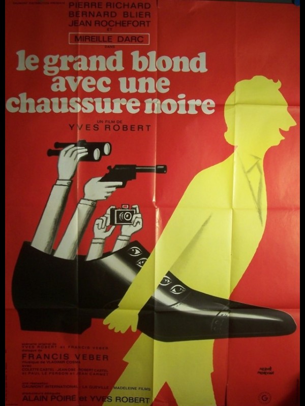 Affiche du film GRAND BLOND AVEC UNE CHAUSSURE NOIRE (LE)