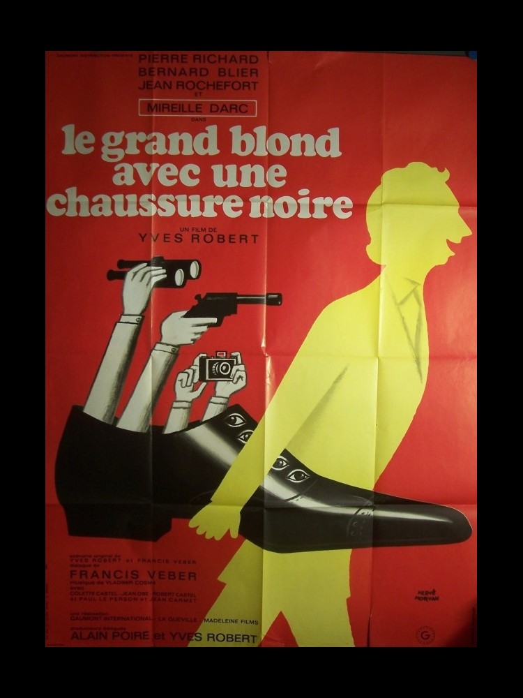 Affiche du film GRAND BLOND AVEC UNE CHAUSSURE NOIRE (LE) CINEMAFFICHE