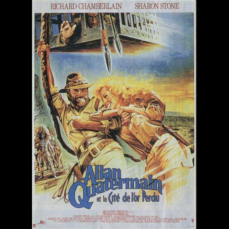 Allan Quatermain Et La Cité De L Or Perdu Affiche du film ALLAN QUATERMAIN ET LA CITE DE L'OR PERDU - ALLAN