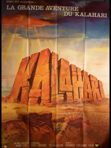 Affiche du film GRANDE AVENTURE DU KALAHARI