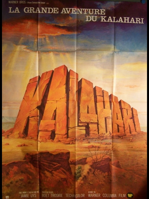 Affiche du film GRANDE AVENTURE DU KALAHARI