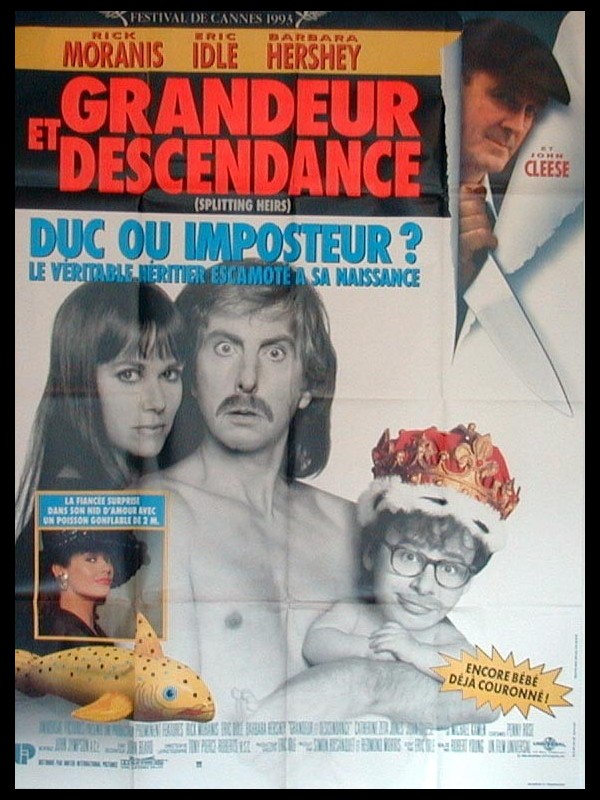 Affiche du film GRANDEUR ET DESCENDANCE - Titre original : SPLITTING HEIRS