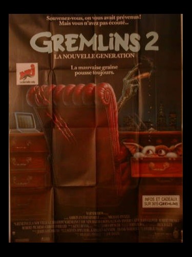 Affiche du film GREMLINS 2 - GREMLINS 2, THE NEW BATCH