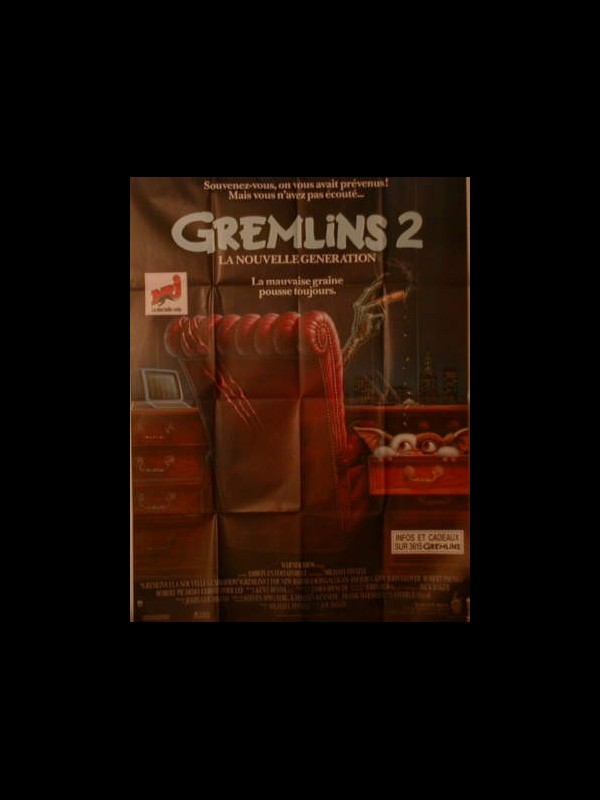 Affiche du film GREMLINS 2 - GREMLINS 2, THE NEW BATCH