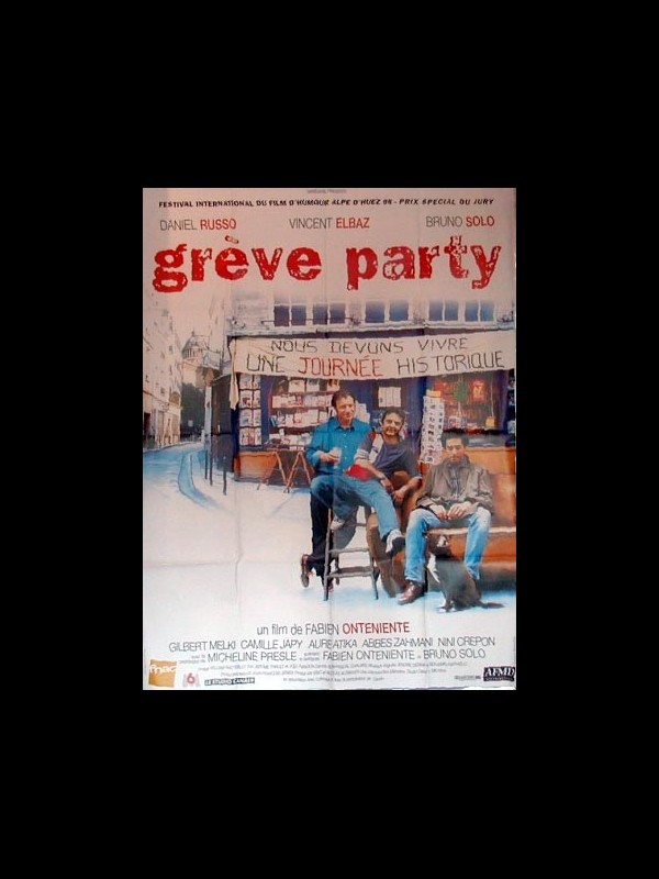 Affiche du film GREVE PARTY