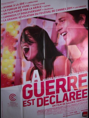 Affiche du film LA GUERRE EST DECLAREE