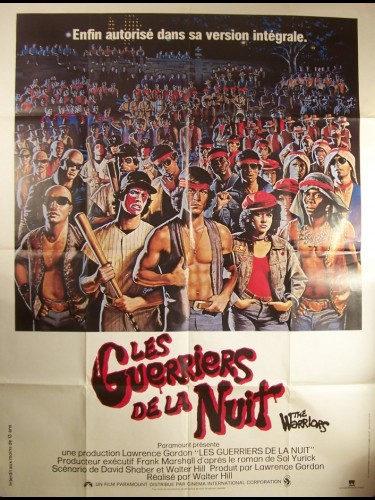 Affiche du film GUERRIERS DE LA NUIT (LES) - THE WARRIORS