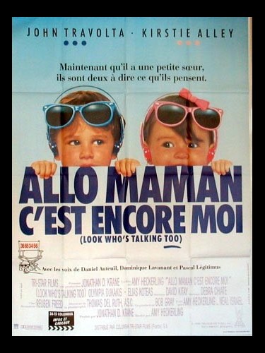 Affiche du film ALLO MAMAN C'EST ENCORE MOI - LOOK WHO'S TALKING TOO