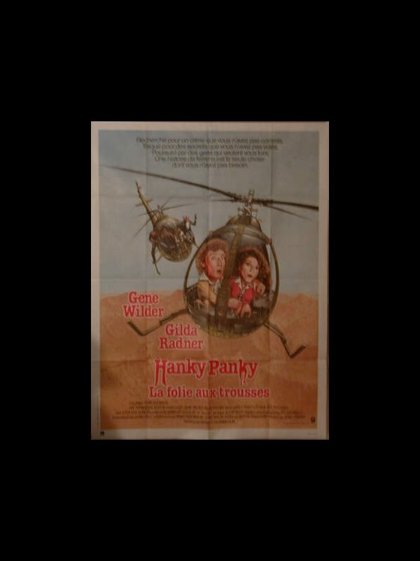 Affiche du film HANKY PANKY (LA FOLIE AUX TROUSSES)