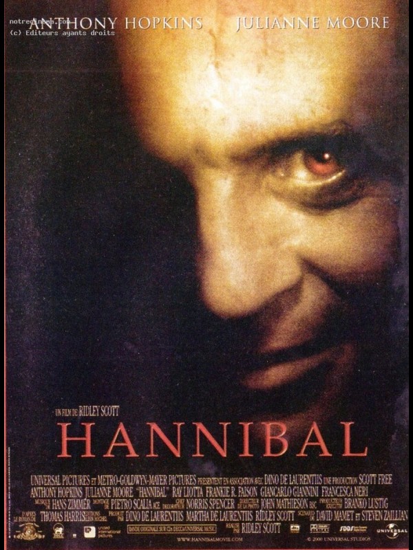 Affiche du film HANNIBAL - HANNIBAL