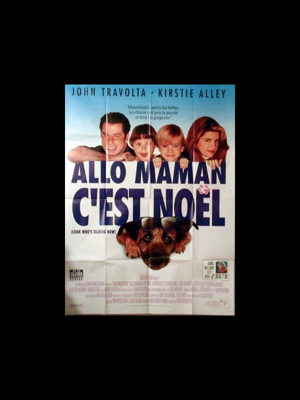 Affiche du film ALLO MAMAN C'EST NOEL - LOOK WHO'S TALKING NOW