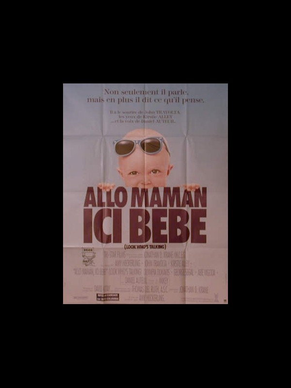 Affiche du film ALLO,MAMAN ICI BEBE - LOOK WHO'S TALKING