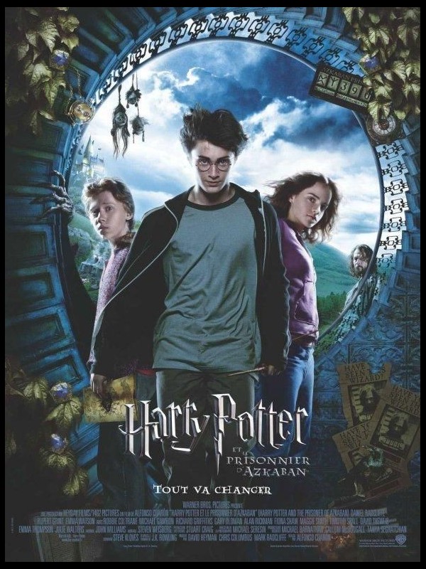 Affiche du film HARRY POTTER ET LE PRISONNIER D'AZKABAN 3 - HARRY POTTER AND THE PRISONER OF AZKABAN