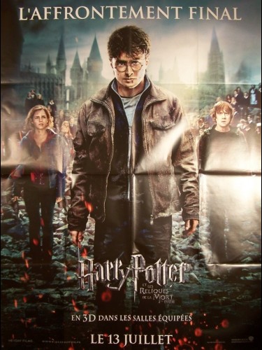 Affiche du film HARRY POTTER ET LES RELIQUES DE LA MORT 2EME PARTIE - HARRY POTTER AND THE DEATHLY HALLOWS: PART 2