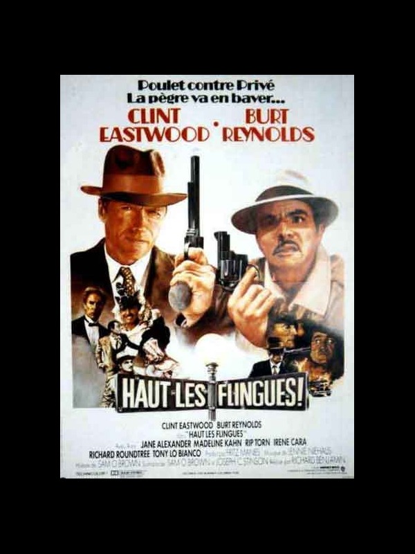 Affiche du film HAUT LES FLINGUES - CITY HEAT