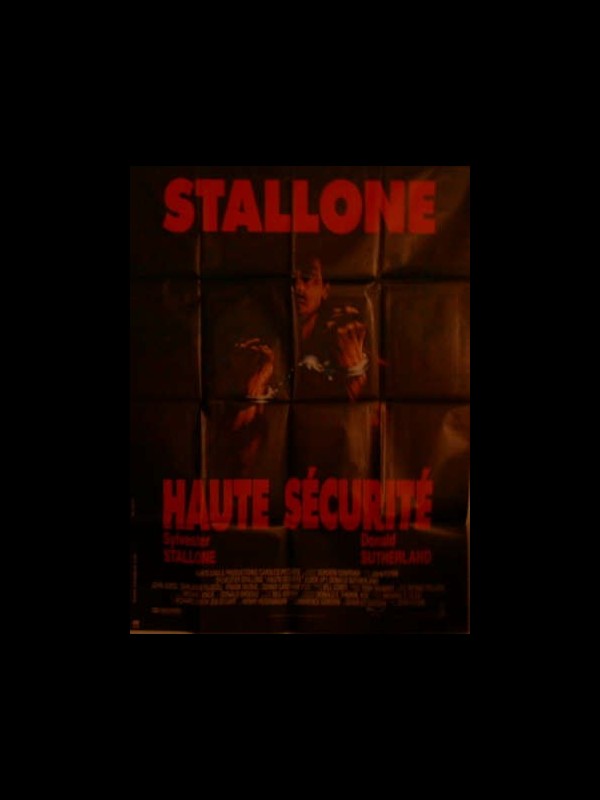 Affiche du film HAUTE SECURITE - LOCK UP