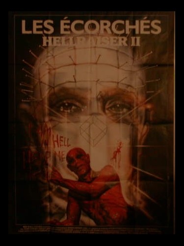 Affiche du film HELLRAISER 2 - LES ECORCHÉS - - HELLBOUND