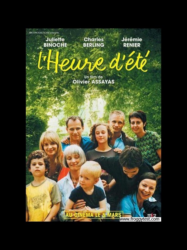 Affiche du film HEURE D'ÉTÉ (L')