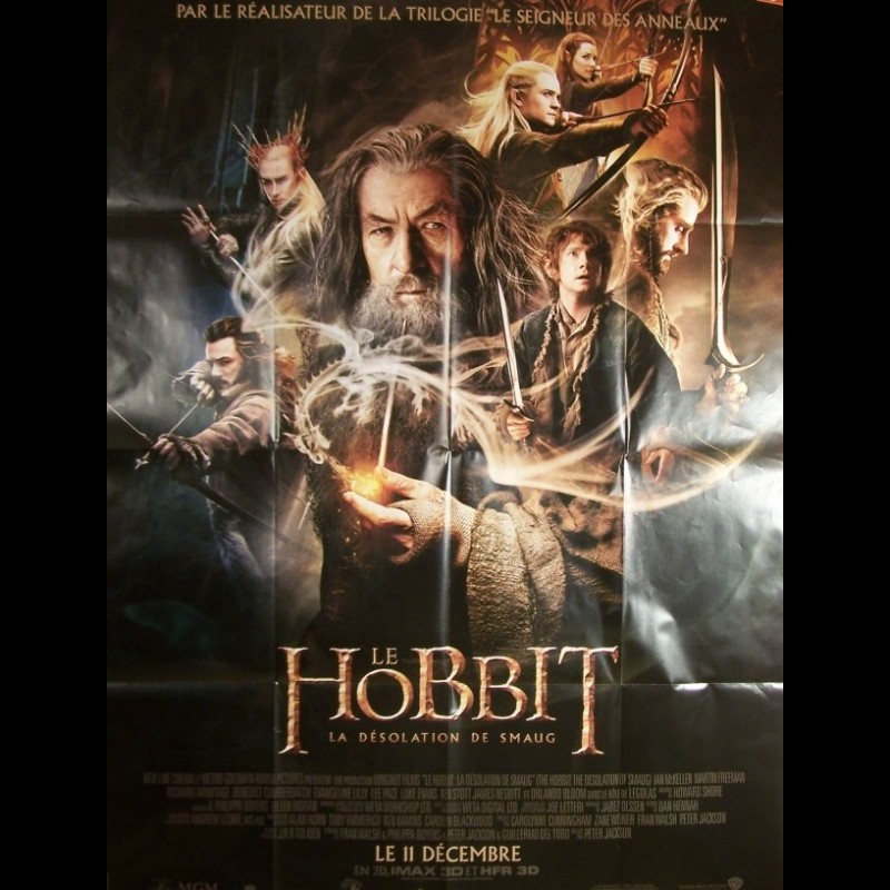 The Hobbit La Désolation De Smaug Affiche du film HOBBIT (LE) LA DESOLATION DE SMAUG - THE HOBBIT : THE