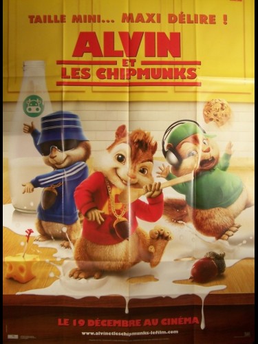 Affiche du film ALVIN ET LES CHIPMUNKS - ALVIN AND THE CHIPMUNKS