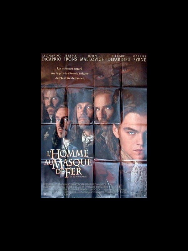 Affiche du film L'HOMME AU MASQUE DE FER - Titre original : THE MAN IN THE IRON MASK