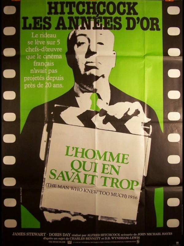 Affiche du film HOMME QU EN SAVAIT TROP (L') - THE MAN WHO KNEW TOO MUCH