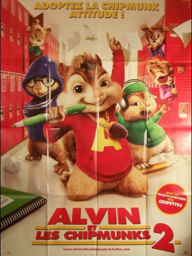 Affiche du film ALVIN ET LES CHIPMUNKS 2