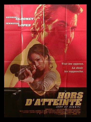 Affiche du film HORS D'ATTEINTE - Titre original : OUT OF SIGHT