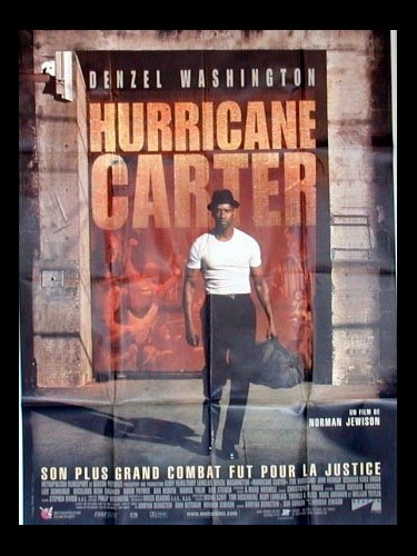 Affiche du film HURRICANE CARTER