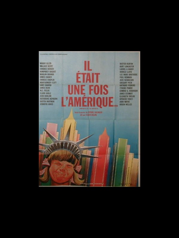 Affiche du film IL ETAIT UNE FOIS L'AMERIQUE - AMERICA AT THE MOVIES