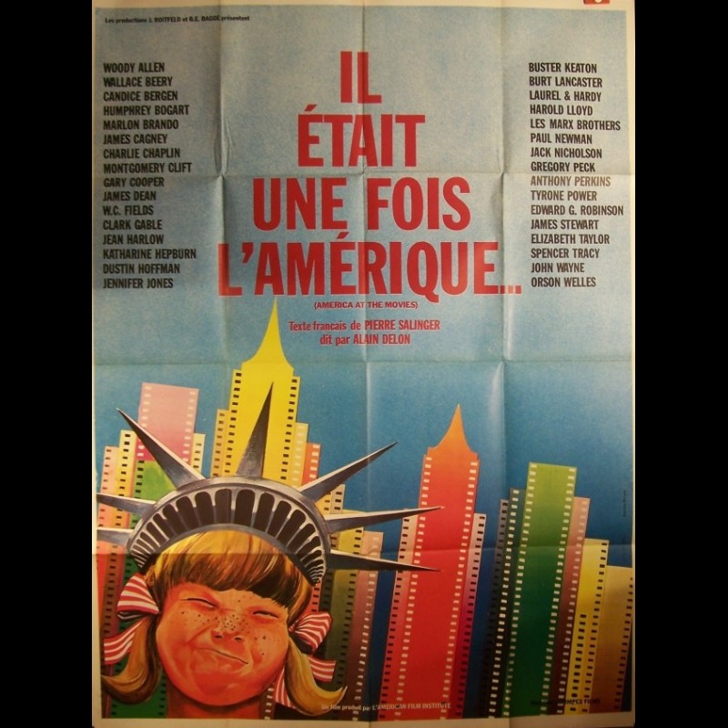 Il était Une Fois En Amérique Distribution Affiche du film IL ÉTAIT UNE FOIS L'AMERIQUE - AMERICA AT THE MOVIES