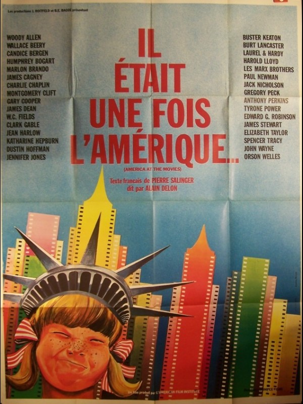 Affiche du film IL ÉTAIT UNE FOIS L'AMERIQUE - AMERICA AT THE MOVIES