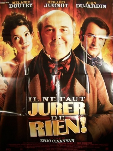 Affiche du film IL NE FAUT JURER DE RIEN