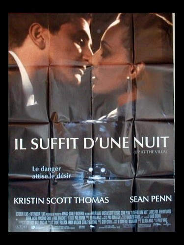 Affiche du film IL SUFFIT D'UNE NUIT - Titre original : UP AT THE VILLA