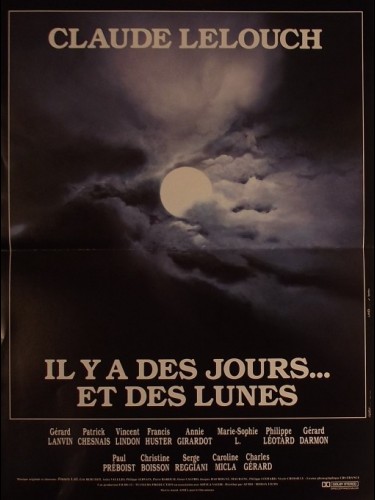 Affiche du film IL Y A DES JOURS ET DES LUNES