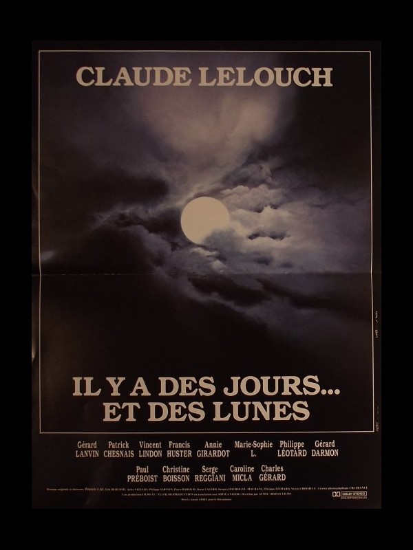 Affiche du film IL Y A DES JOURS ET DES LUNES