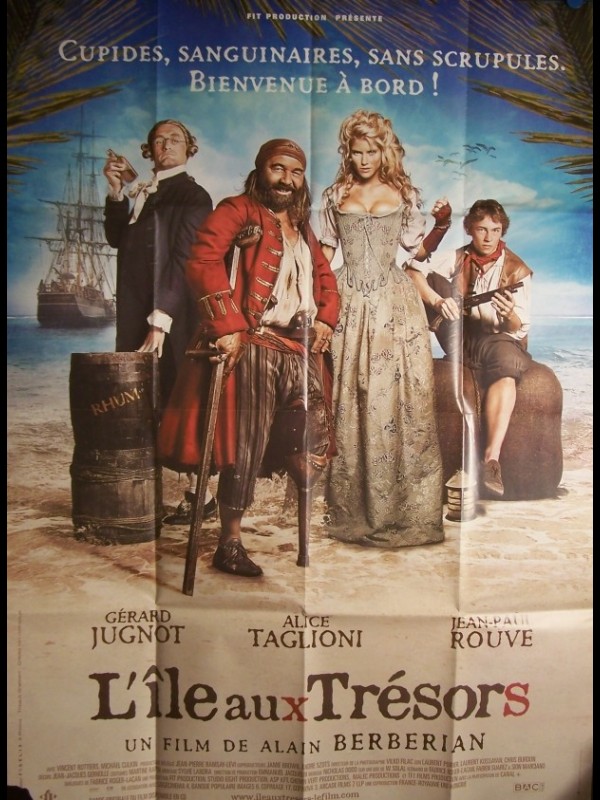 Affiche du film L'ILE AU TRESOR