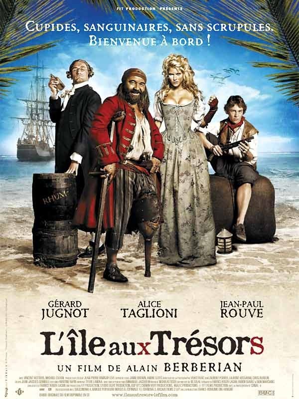 Affiche du film L'ILE AUX TRESORS