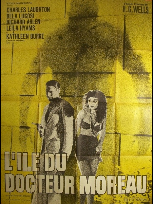 Affiche du film ILE DU DOCTEUR MOREAU (L') - ISLAND OF LOST SOULS