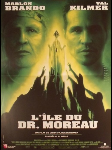 Affiche du film ILE DU DOCTEUR MOREAU (L') - THE ISLAND OF DR. MOREAU