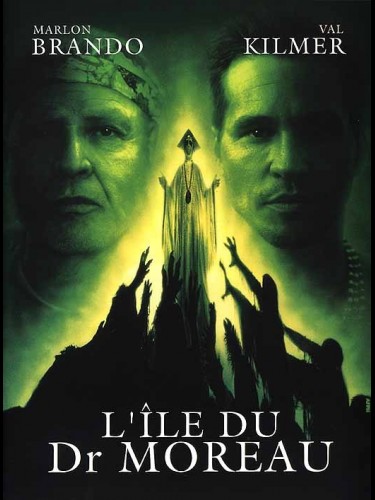 Affiche du film ILE DU DR MOREAU (L') - THE ISLAND OF DR. MOREAU