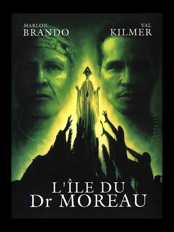 Affiche du film ILE DU DR MOREAU (L') - THE ISLAND OF DR. MOREAU