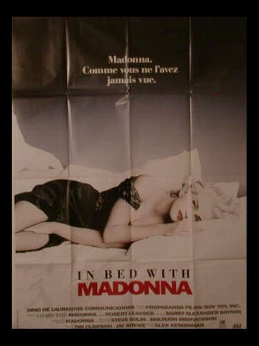 Affiche du film IN BED WITH MADONNA