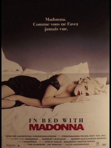 Affiche du film IN BED WITH MADONNA