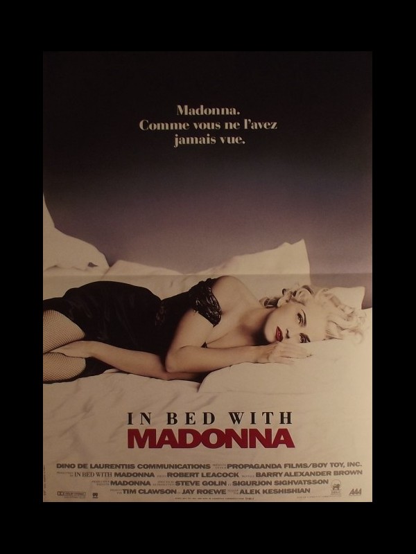 Affiche du film IN BED WITH MADONNA