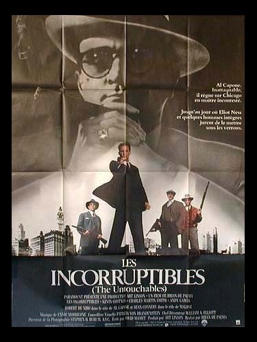 Affiche du film INCORRUPTIBLES (LES) - THE UNTOUCHABLES